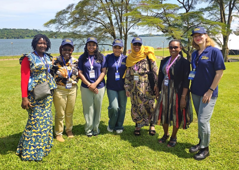 Group of women at a conference