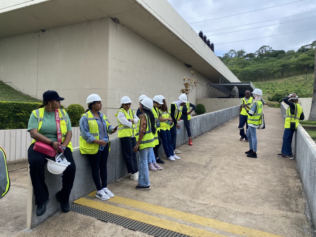 GWiCE Fellows on a site visit