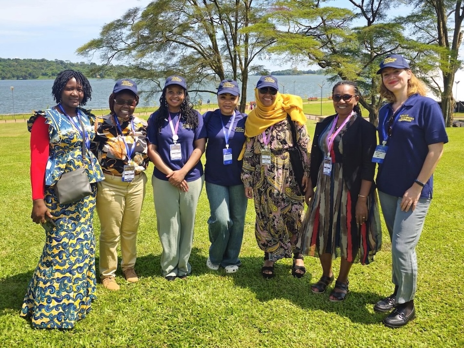 Group of women at a conference